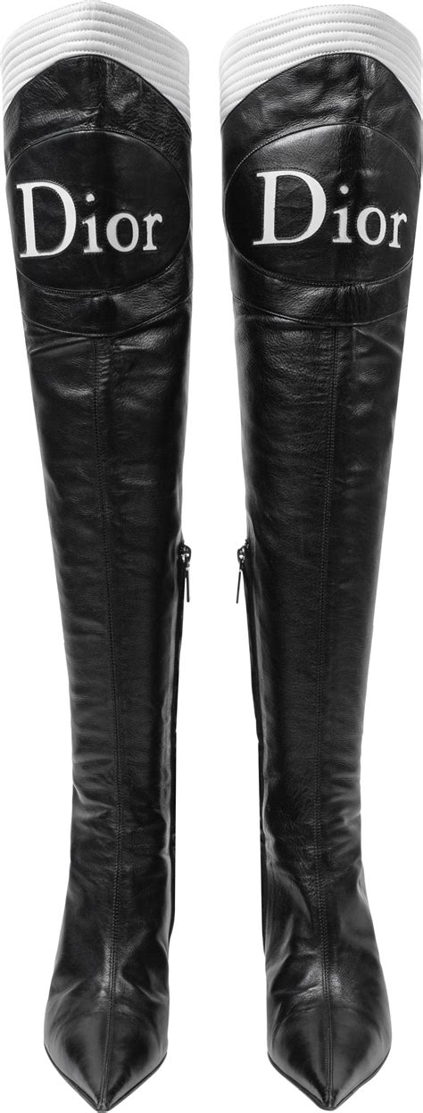 christian dior high boots|christian dior thigh boots.